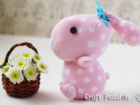 Craft Passion Sock Bunny